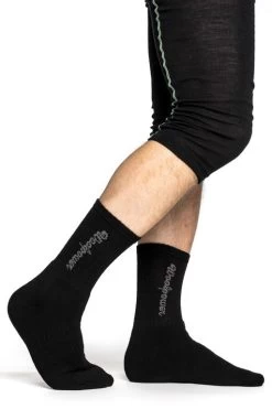 Woolpower Socks Logo 400 -Magasin discount de camping en plein air chaussette merinos woolpower socks 400 logo 4