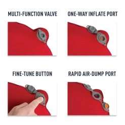 Sea To Summit Comfort Plus SI -Magasin discount de camping en plein air comfort plus self inflating sleeping mat multi function valve