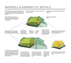 Hilleberg Nammatj 3 -Magasin discount de camping en plein air details nammatj 2