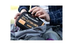 Sea To Summit Travel Liner Soie + Coton -Magasin discount de camping en plein air drap de sac sea to summit silk cotton liner
