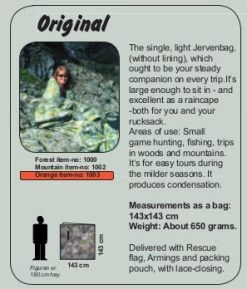 Jerven Fjellduken Original 8 Jerven Fjellduken Original -Magasin discount de camping en plein air jervenbag original