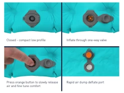 Sea To Summit Comfort Light Insulated Women -Magasin discount de camping en plein air matelas femme sea to summit comfort light insulated womens 1