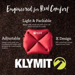 Oreiller Klymit Pillow X -Magasin discount de camping en plein air oreiller coussin klymit pillow x