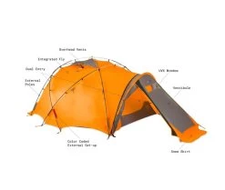 NEMO EQUIPMENT Nemo Chogori 3P 29 NEMO EQUIPMENT Nemo Chogori 3P -Magasin discount de camping en plein air tente alpinisme nemo chogori 3p 11