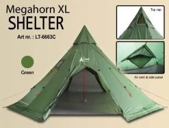Luxe Outdoor Megahorn XL -Magasin discount de camping en plein air tipi luxe outdoor megahorn xl 03