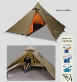 Luxe Outdoor Mini Peak XL -Magasin discount de camping en plein air tipi luxe outdoor mini peak xl 04
