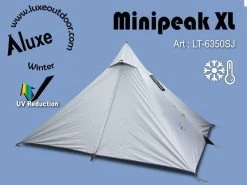 Luxe Outdoor Mini Peak XL -Magasin discount de camping en plein air tipi luxe outdoor mini peak xl white 01